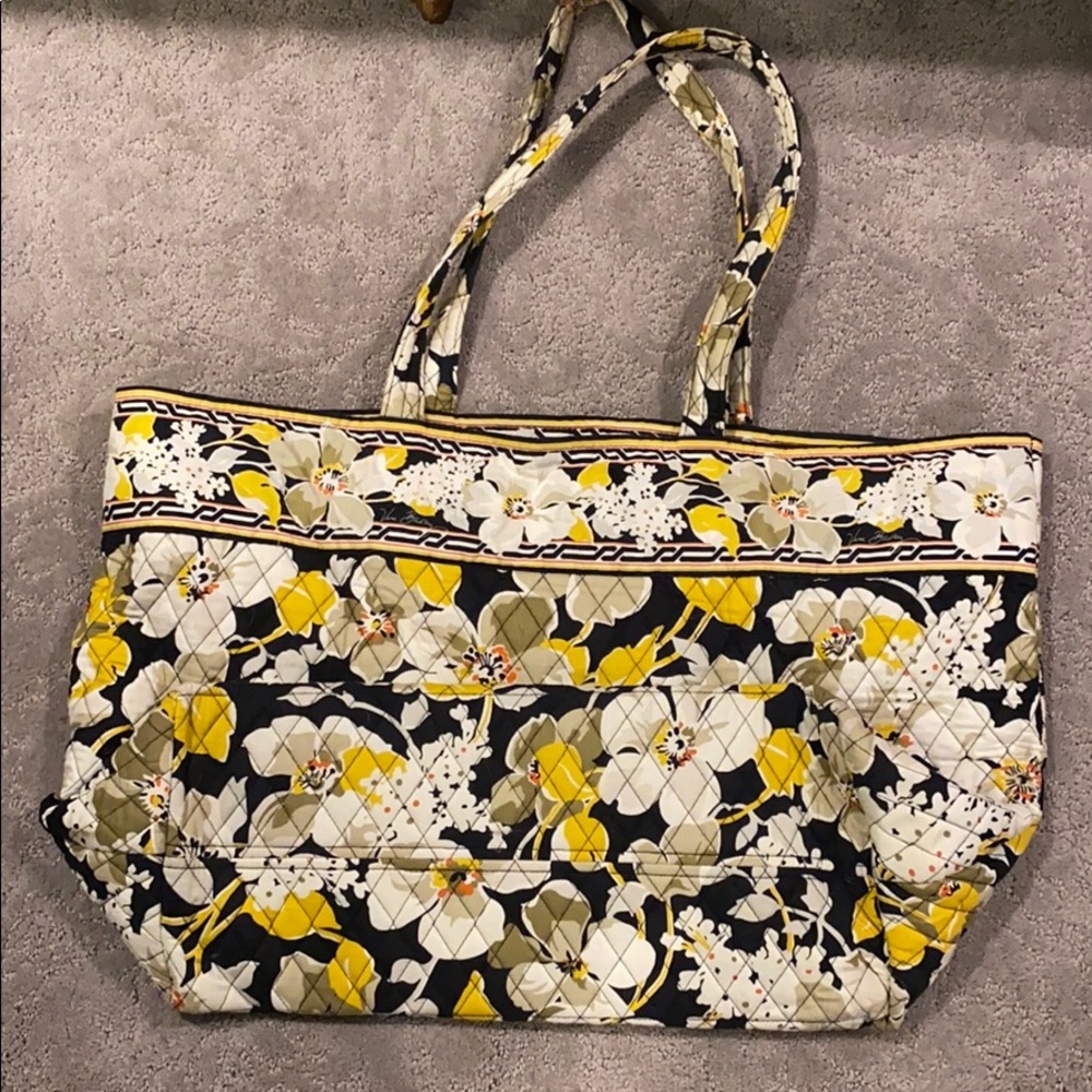 Vera Bradley Large Dogwood Tote